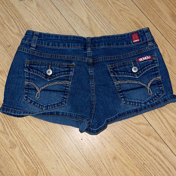 BONGO LOW RISE JEANS SHORTS - Picture 2 of 2